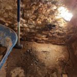 les travaux au château du Boux